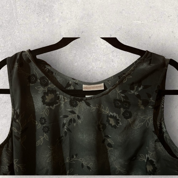 Vintage 90s Gloria Vanderbilt Maxi Dress - Picture 2 of 3